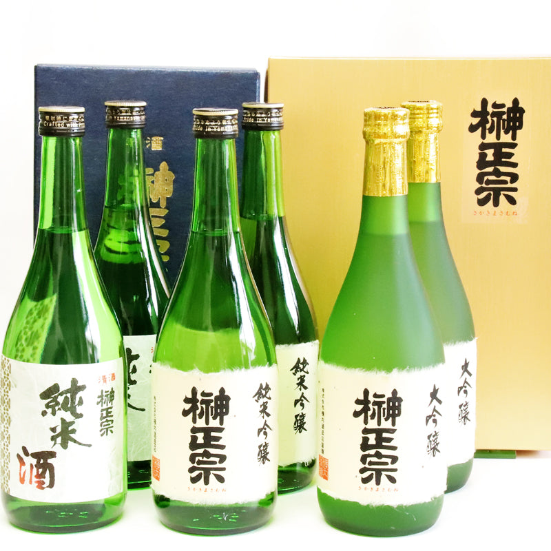 榊正宗 飲み比べ3種 まとめ買いセット(各2本ずつ) 720ml / 日本酒 