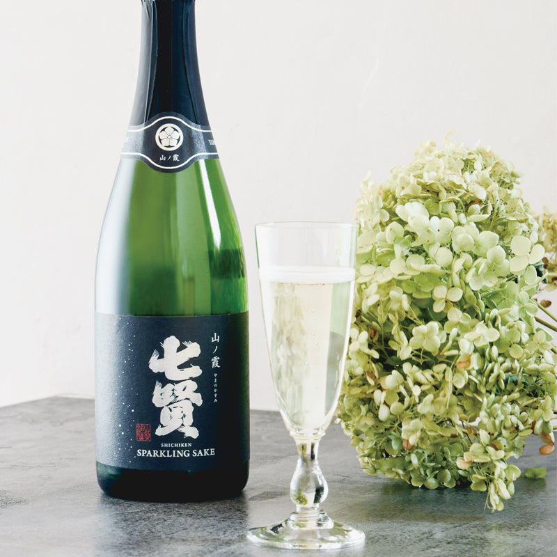 七賢スパークリング 山ノ霞 720ml / 山梨の日本酒取り扱い通販