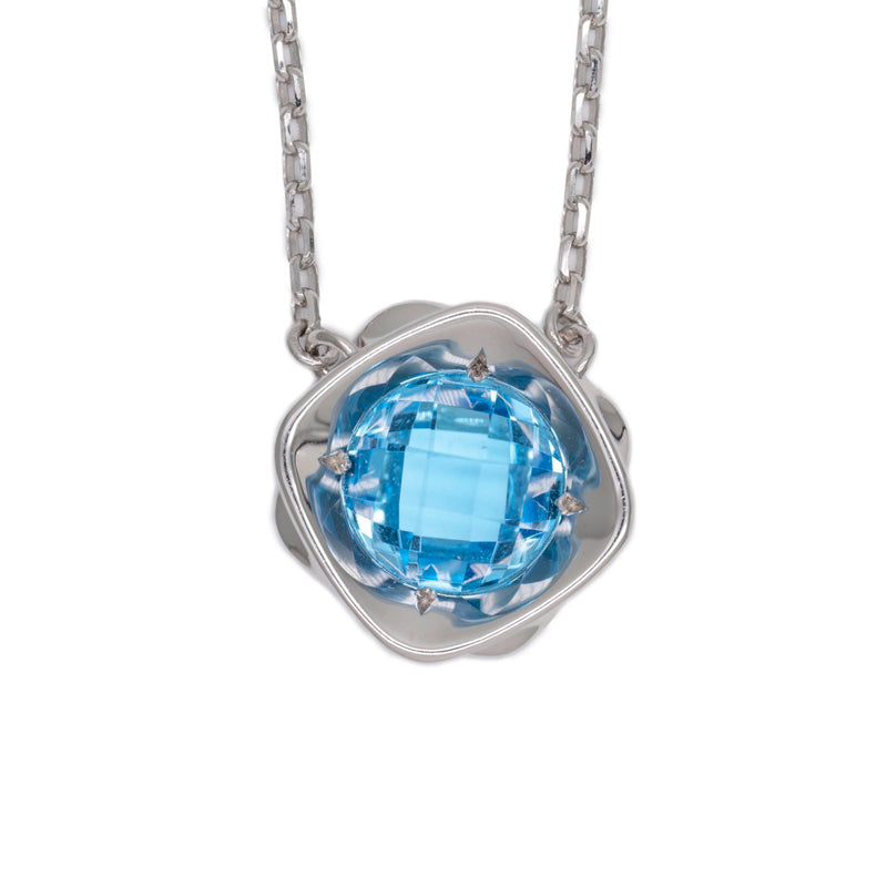 ぴあの　アンブローズ　Ptサファイア　ダイヤモンドペンダント ぴあの アンブローズ Ptサファイア ダイヤモンドペンダント ぴあの