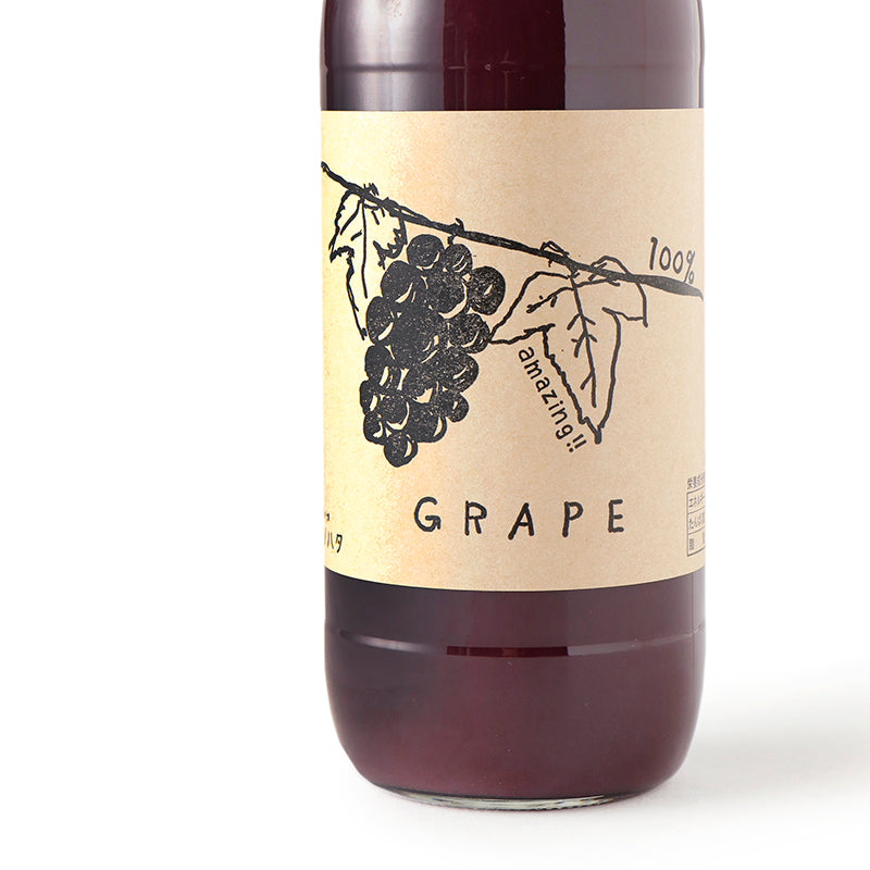 カノハタ AMAZING‼GRAPE 濃厚ストレート葡萄100%ジュース 1000ml
